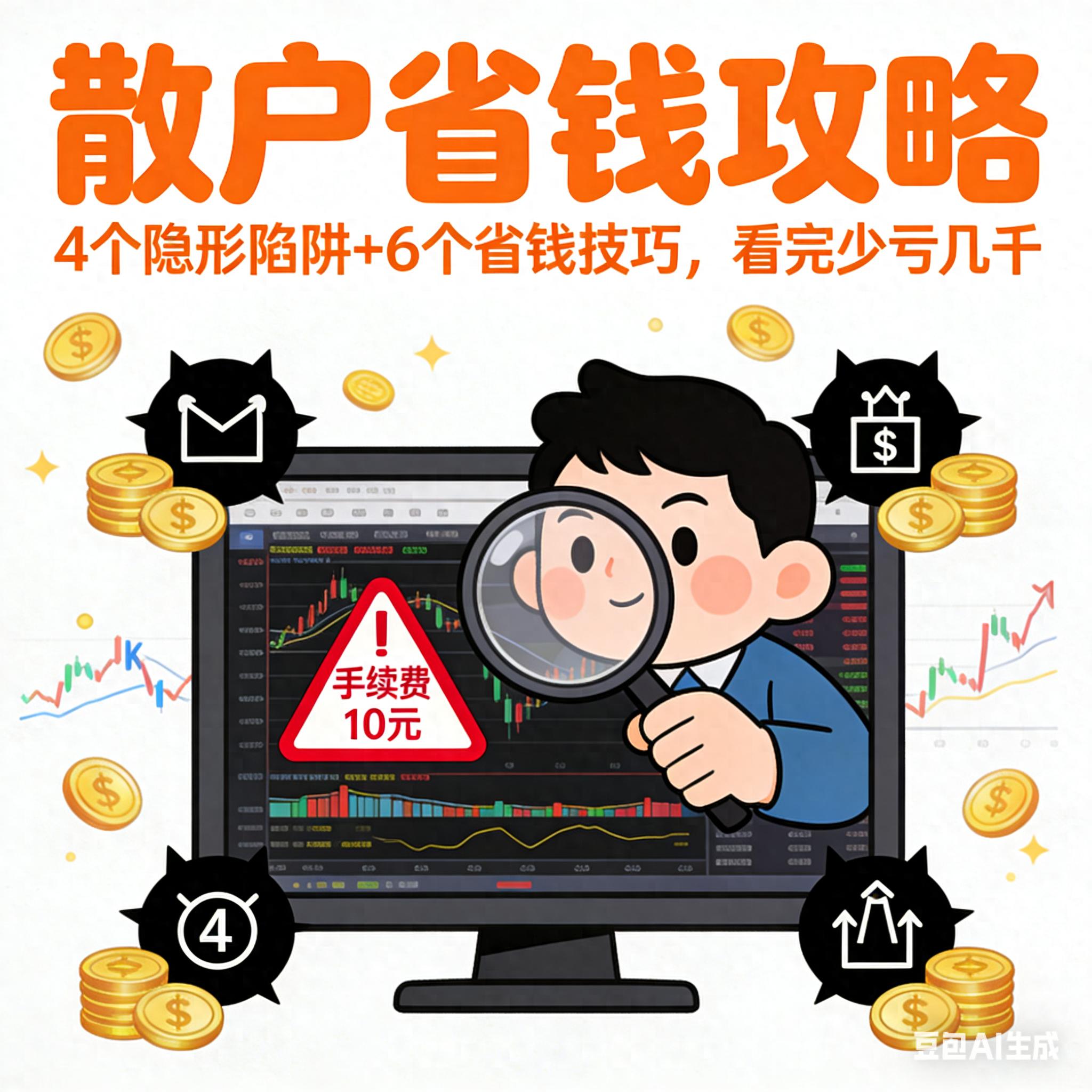 股票手续费大揭秘！佣金可协商，印花税过户费有标准